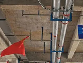横县管廊支架的安装方法