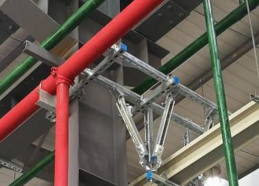 横县该抗震支架的整体式支吊架结构协调性好